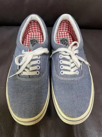 반스 VANS 에라 ERA 스니커즈 26cm CHAMBRAY BBB