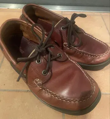 L.L.Bean 브라운 데크슈즈 로퍼