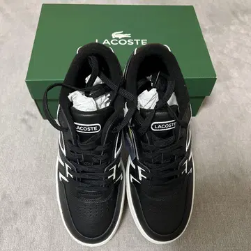 LACOSTE 블랙 스니커즈 26.5cm