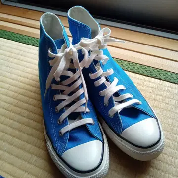 컨버스 ALL STAR 하이컷 스니커즈 파랑 26.5