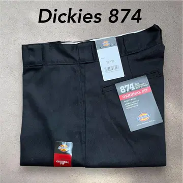 미사용 새상품 디키즈 874 BK 32 x 30 워크 팬츠 블랙