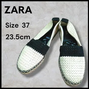 미사용품에 가까운 ZARA 메쉬 에스파드리유 슬립온 새상품급