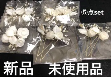 새상품 여성용 귀여운 헤어 액세서리 5개 set