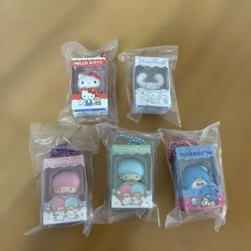 산리오 박스 피규어 컬렉션 5세트