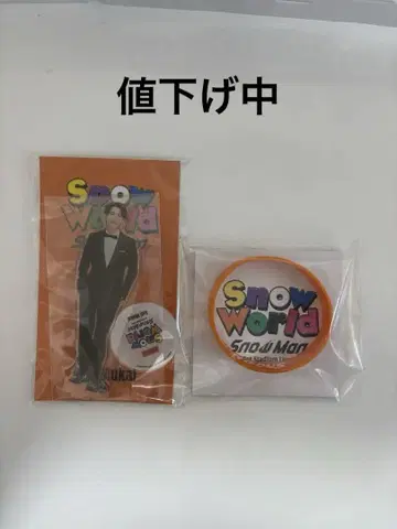 Snow Man 무카이 코지 Snow World 미개봉 새상품