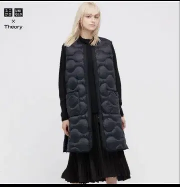 UNIQLO 띠어리 롱 다운 베스트