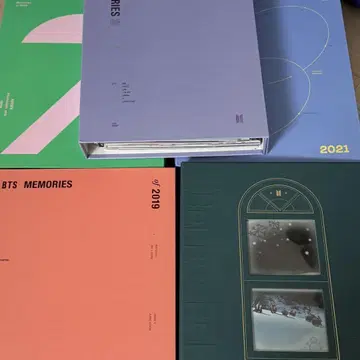 BTS memories 2018 2019 2020 2021 winter