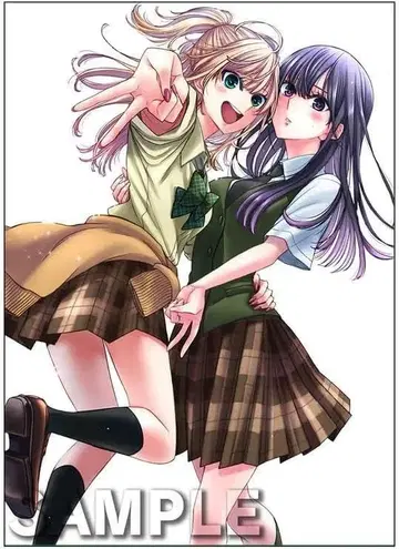 사부로 우타 클리어 파일 2장 세트 citrus citrus+ 백합전