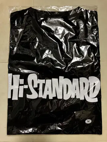 Hi-Standard 블랙 T셔츠 M 사이즈