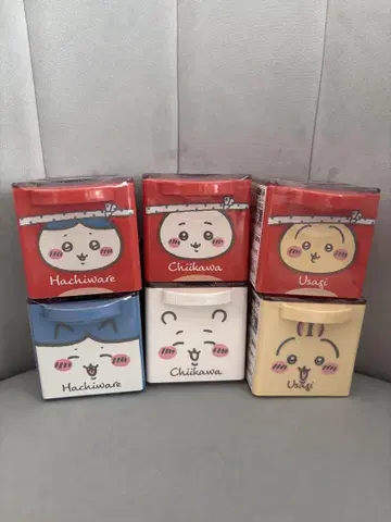 치이카와 큐브 케이스 2 타코 착용 치이카와 하치와레 토끼