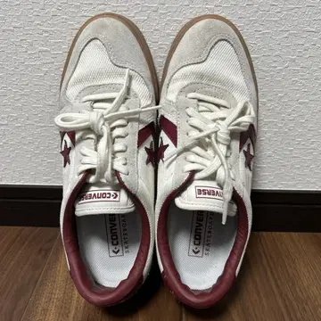 CONVERSE SKATEBOARDING 화이트/버건디