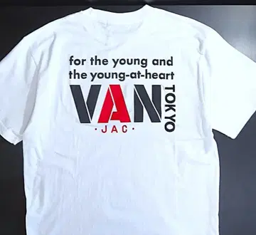 VAN JAC  VAN TOKYO T셔츠 L 화이트