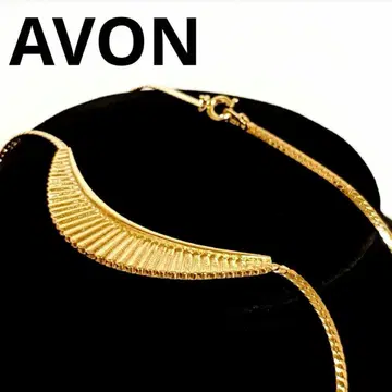 AVON 에이본 빈티지 목걸이 골드 vintage 각인 있음