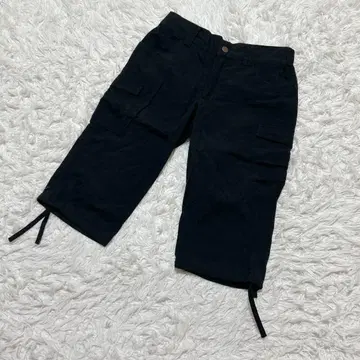 [ c6282 ] FILA 하프 팬츠 블랙 캐주얼