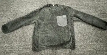 UNIQLO 그레이 플리스 트레이닝복 XL