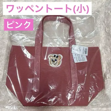 페이러 올드 테디 와펜 토트백 핑크 [ 소 ]
