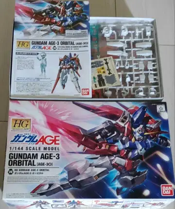 HG 1/144 건담 AGE-3 오비탈