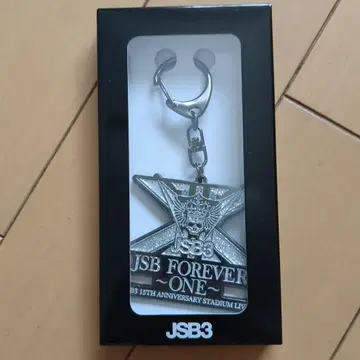 JSB3 15주년 기념 방문자 한정판 혜택 로고 키링