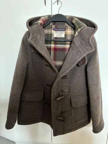 LONDON TRADITION SHIPS 더플 코트 브라운