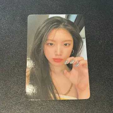 i-dle 아이들 회장 한정판 7000엔 구매 혜택 트레이딩 카드 슈화
