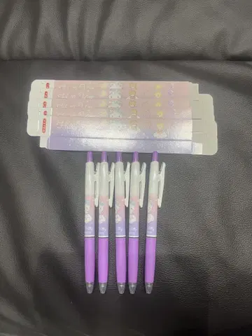 후코쿠 생명 키티 볼펜 5개 세트