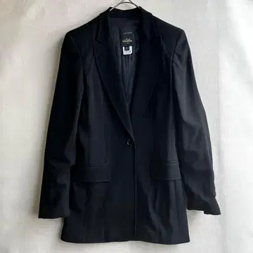 이탈리아제 Whistles 테일러드 자켓 블랙 포멀 M