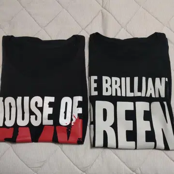 the brilliant green 티셔츠 2장 세트