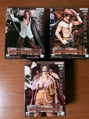 원피스 ONE PIECE 피규어 에이스 샹크스 로저
