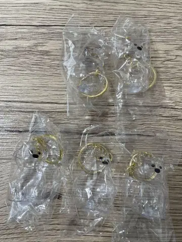 22 우리 강아지 언제나 함께야 멍! 키링 보풀 강아지