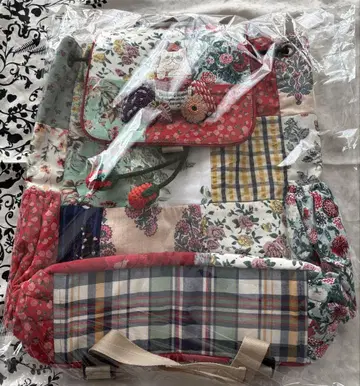 최종 가격 tamaoworld roomsSHOP 고양이 패치워크 백 팩