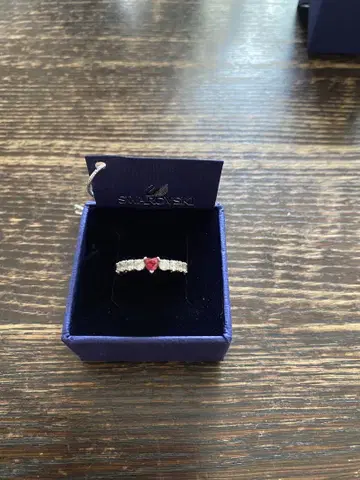 Swarovski 하트형 반지 사이즈 55