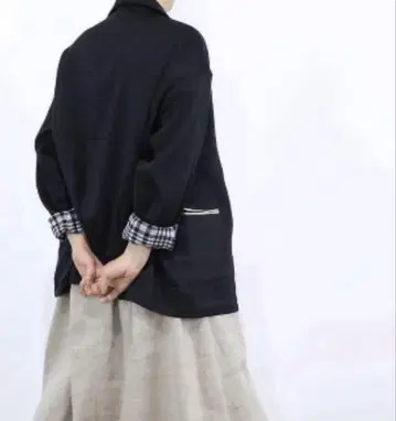 힘카시(현 사리게나쿠) 실크 린넨 자켓