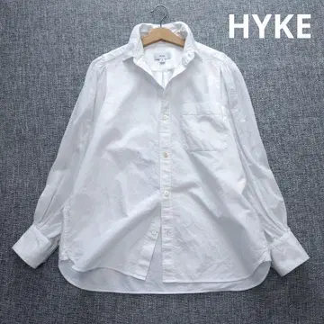 하이크 소매 시스루 루즈핏 옥스퍼드 셔츠 일본제 M~L 상당