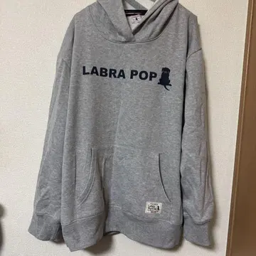 LABRA POP 그레이 후드티