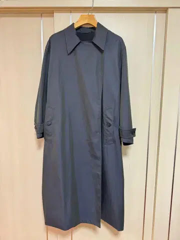 새상품급 다크 그레이 롱 트렌치코트 유니클로 U XXL 사이즈