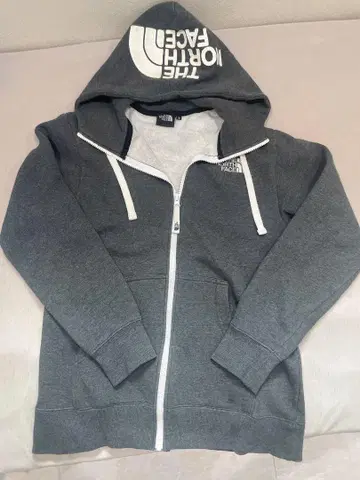 인기! THE NORTH FACE 풀 집업 후드티 그레이 S