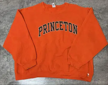 러셀 애슬레틱 XL 오렌지 트레이닝복 PRINCETON