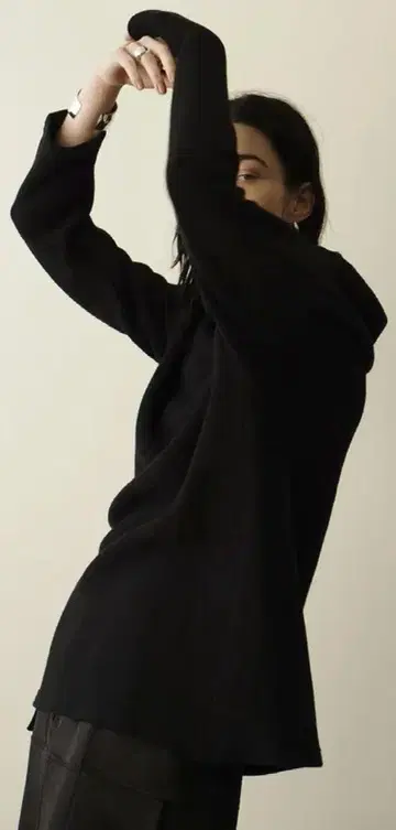 CLANE 루즈 빈티지 롱 슬리브 탑