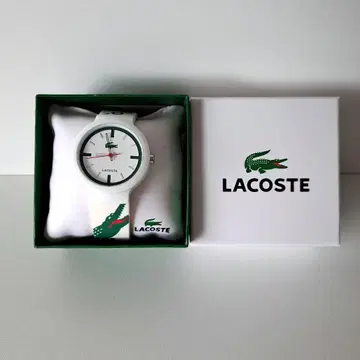 [새상품] 라코스테 LACOSTE 고무 벨트 손목시계