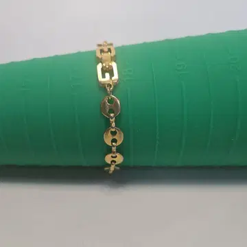 골드 링크 체인 팔찌
