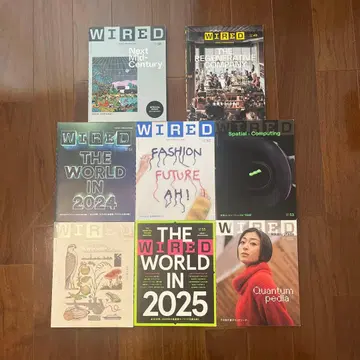 WIRED 잡지 8권 세트 vol.49~56