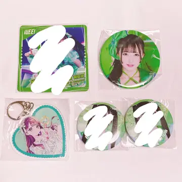iLiFE 와카바노아 아크릴 키링 캔뱃지 가라폰