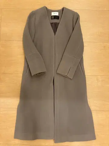 FRAY I.D 모카색 롱 코트 사이즈 0