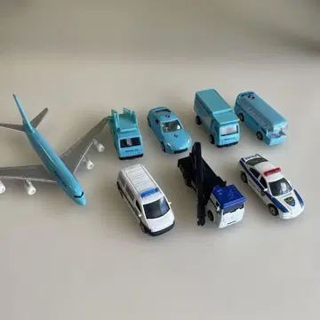 Korean Air 미니카 세트