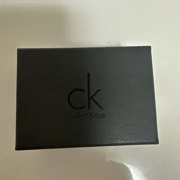 Calvin Klein 실버 넥타이핀