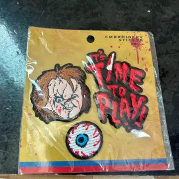 처키 와펜 씰 USJ 한정판