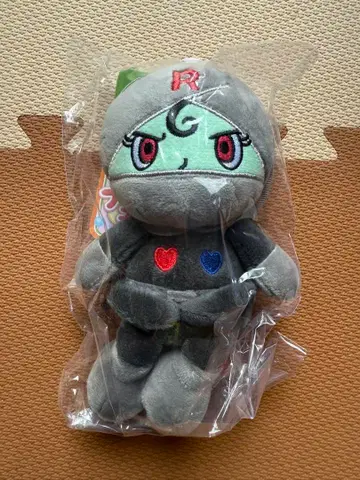 블랙 롤빵 호빵맨 쁘띠 빈즈 봉제 인형