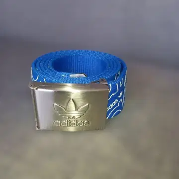 아디다스 [ adidas ] 파랑 나일론 벨트