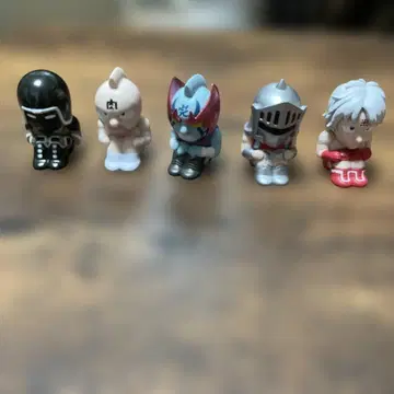미니 피규어 5체 세트