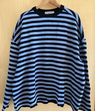 island knit works 코튼 니트 보더